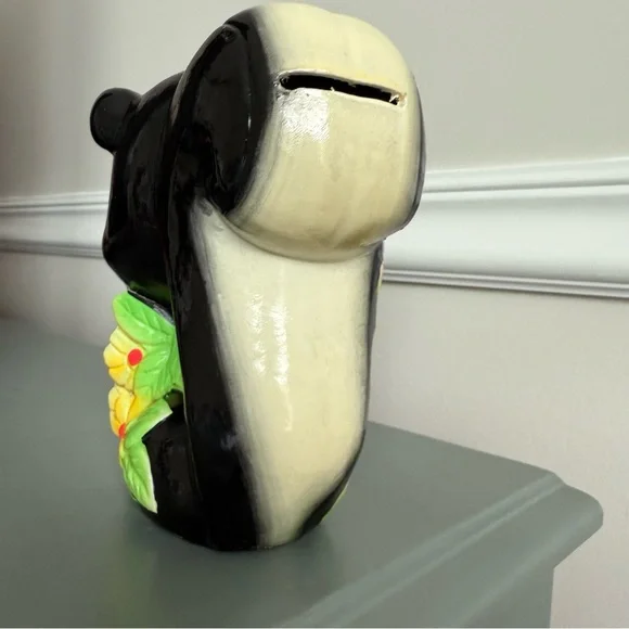 Set of 2 antique skunk banks - Picture 5 of 15